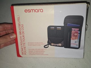Bolso billetero Esmara negra
