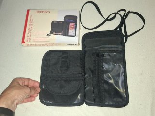 Bolso billetero Esmara negra
