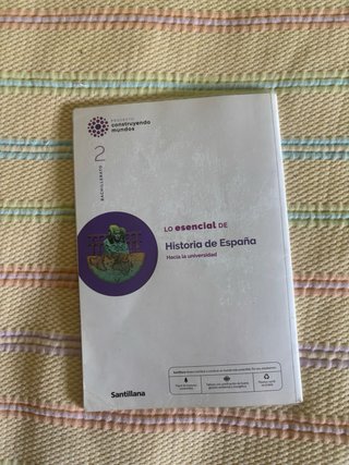 Historia de España 2bach versión pequeña