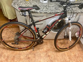 Bicicleta MMR Woki 29 Negra y Roja