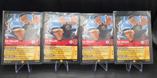 4 Cartas Sid Phillips Lorcana Set 126/204