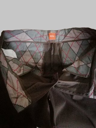 Pantalón Chino Hugo Boss Marrón Talla L