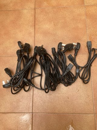 Cables de corriente UK (35 unidades)