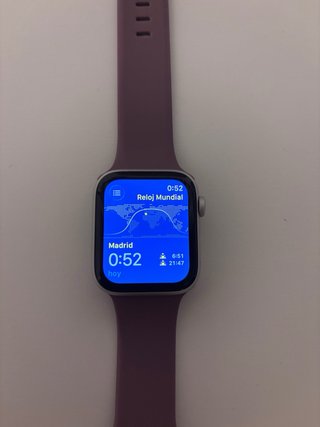 Apple Watch SE 2ª Gen Morado 44mm vida batería 100