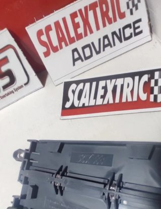 Scalextric pista gris. Pack compatibilidad