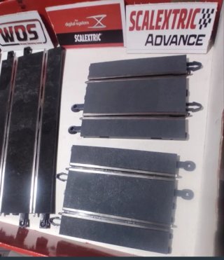 Scalextric pista gris. Pack compatibilidad
