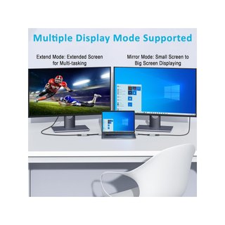 Adaptador USB a HDMI alta definición portátil