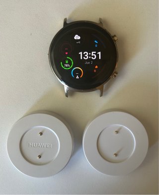 Huawei Watch GT 2 42 mm + Caja + Cargador + 6 Corr