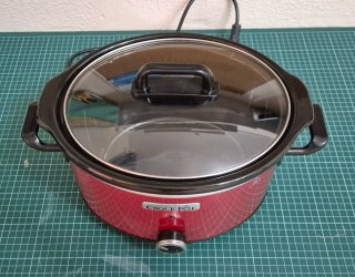 Olla de cocción lenta Crock-Pot 3.5L Roja