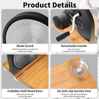 NUEVO! Rebanadora de pan manual multiusos
