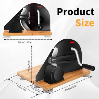 NUEVO! Rebanadora de pan manual multiusos