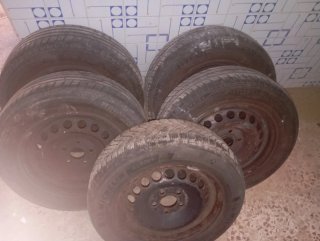 5 Ruedas Completas Coche con Llantas 195/65/15