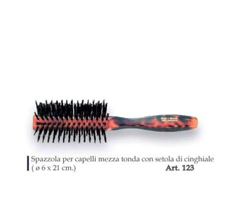 KOH-I-NOOR Spazzola per capelli mezza tonda