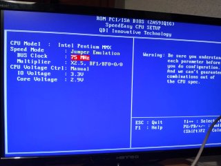 Ordenador ,PC  Pentium MMX