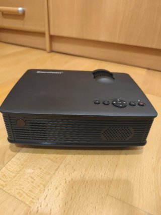 Proyector Excelvan Negro