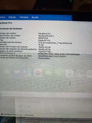 MacBook Pro M1 Pro 2021