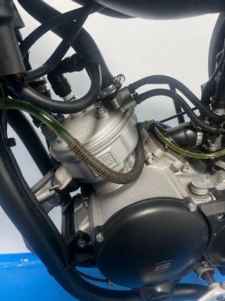 Sherco 49cc Supermotard Negra y Azul