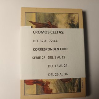 Cromos Historia Natural Cromos Celta Lote C - 338