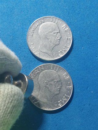 Monete Regno d'Italia 50 centesimi impero.