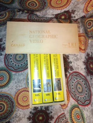 Colección 3 VHS National Geographic