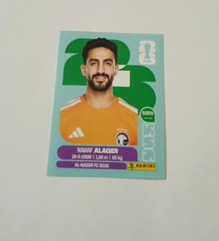 Cromo Nawaf Alaqidi Mundial Futbol 2026