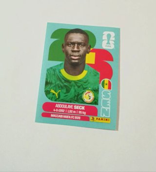 Cromo Abdoulave Seck Mundial Futbol 2026