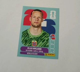 Cromo Ørjan Nyland - Mundial Fútbol 2026