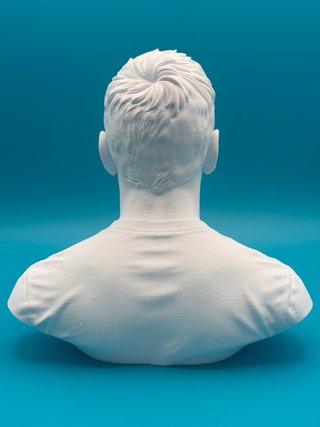 Busto 3D Lionel Messi - Altezza 17cm