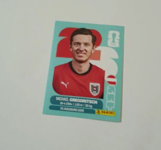 Cromo Michael Gregoritsch Austria Panini