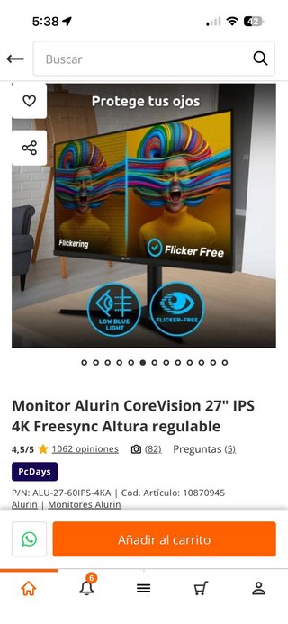 Monitor Alurin CoreVision 27 4K IPS