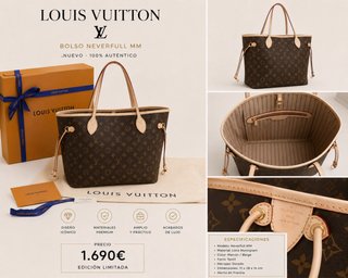 Louis Vuitton Neverfull MM Monogram