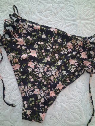 Costume intero floreale donna t M