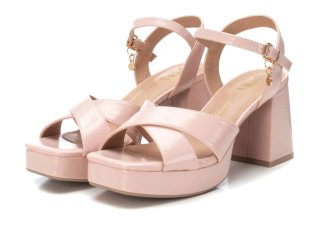 Sandalias XTI Tacón Plataforma Rosa T.39 Nuevas