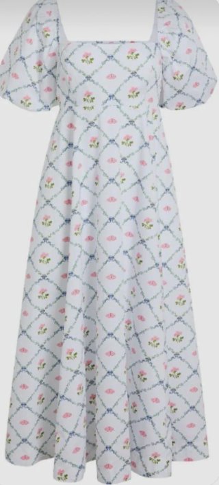 Hill House Home Vestido Largo "The Matilda Dress"