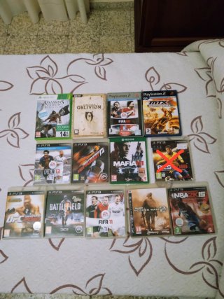 Pack 13 Juegos variados PS3,Xbox,PS2,PC