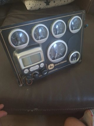 Panel de instrumentos John Deere