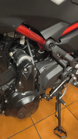Kawasaki Z650 A2 2022 Roja, Blanca y Negra