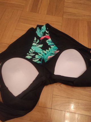 Bañador estampado tropical Talla XL