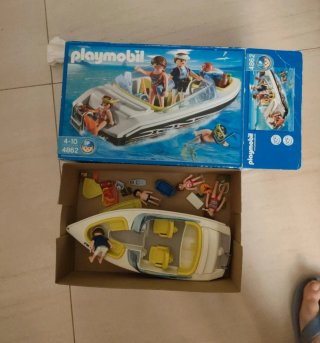 Lancha Motora Playmobil 4862