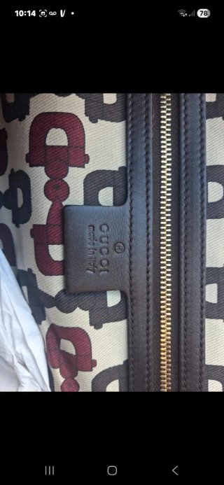 Borsa vintage Gucci marrone