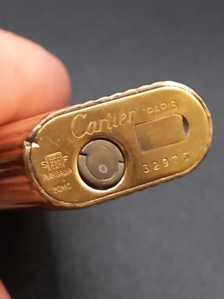 Accendino Cartier Dorato