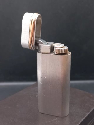 Accendino Cartier Oro e Argento