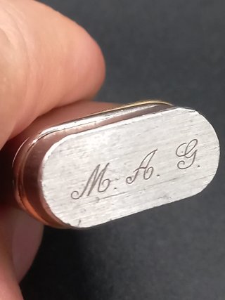 Accendino Cartier Oro e Argento