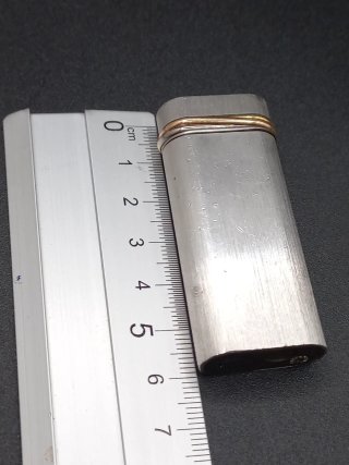 Accendino Cartier Oro e Argento
