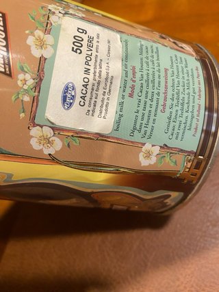 Scatola Cacao Van Houten Vintage