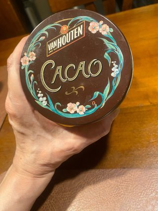 Scatola Cacao Van Houten Vintage