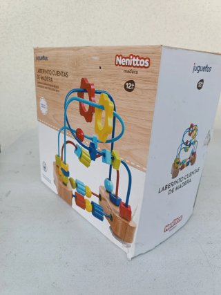 Laberinto de Cuentas Madera Juguettos