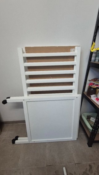 Cuna Evolutiva Ikea SUNDVIK Blanca 60x120