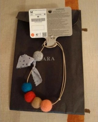Collar Zara Girls Bolas Colores