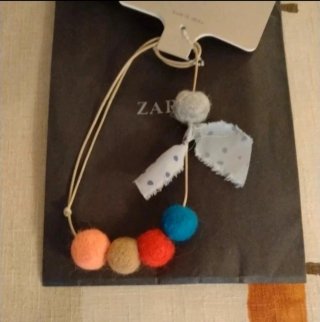 Collar Zara Girls Bolas Colores